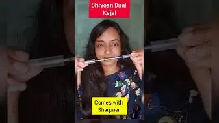 Shryoan Dual Kajal Review #shorts #short #youtubeshorts #youtuber #youtube #makeup #kajal #shryoan