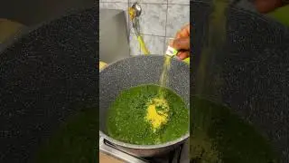 Cassava leaves dry rice