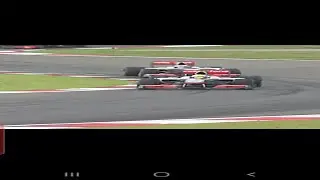 Hamilton vs Button Istanbul 2010 Battle .... what the Hell..