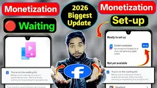 (Facebook) पर (Content Monetization) (7 दिन में लिया ) Biggest Update आया Content Monetization पर 😱