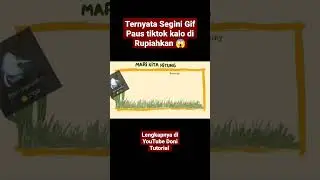 Ternyata Segini Gift Paus tiktok kalo di Rupiahkan 