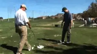 Worst Golfter Gets First Lesson
