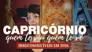 CAPRICÓRNIO! Quem espera encontrar a mesma pessoa vai encontrar um limite
