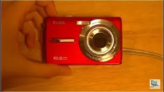 Kodak MD1063 10MP Digital Camera First Look (Red):