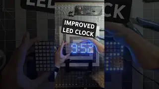 A Better LED Matrix Clock, Part 2: Software #diy #electronics #led