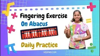 Right Hand Fingering Exercise On Vedpad Abacus
