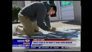 News Interview - Peace Flags in the Wind @ the Rosa Parks Museum