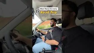 What to pack for a road trip 🚗 #shorts #roadtrips #ytshorts #travelessentials #travelhacks