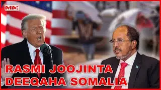Mareykanka oo si rasmi ah u  joojinaya Deeqaha Soomaaliya.