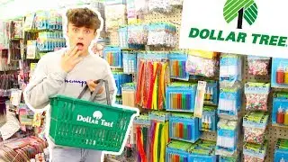 SHOPPING FOR SLIME SUPPLIES AT DOLLAR TREE! Dollar Tree Slime Challenge! Slime Haul!