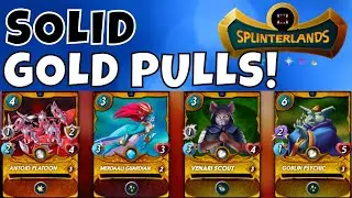 SPLINTERLANDS CHAOS LEGION GENERAL SALE! OPENING 75 PACKS!