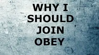 Why I Should Join Obey #ObeyCCRC @Obey_Travy @ObeyJylos