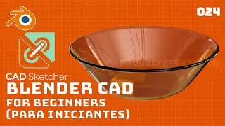 CAD no Blender. CAD Sketcher - Blender CAD para iniciantes 020