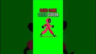 Squid Game Pink Guard Green Screen‼️ #squidgame #pinkguard #cartoon #animation #dailygreenscreen