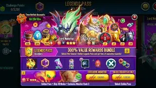 Monster legends / new legends pass / monster legends gameplay