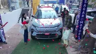 New Year SPECIAL !!! Tata Harrier Ev Delivery Sagar Motors