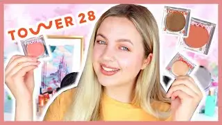TOWER 28 FIRST IMPRESSIONS REVIEW! Bronzino & Beach Please Luminous Tinted Balm