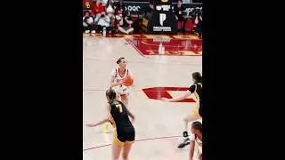 🔥 Jazzy Davidson for 3 | USC Trojans women's college basketball #shorts #short #basketball #fighton