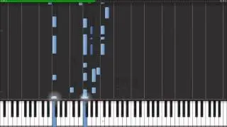 David Bowie - Space Oddity - Instrumental Piano Cover (Synthesia Tutorial)