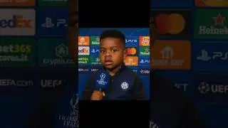 ❓Luck or training? Jamie asks #intermilan #Dumfries key to game plan vs #barcelonafc #ucl