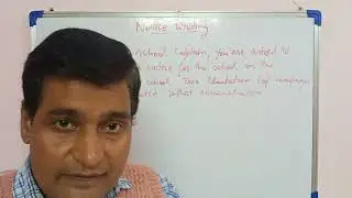 Notice Writing: Sample