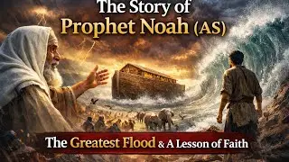 The Story of Prophet Hazrat Noah (AS) | The Greatest Flood & A Lesson of Faith 🥰❤️