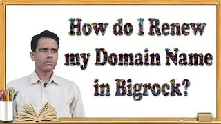 How do I Renew my Domain Name in Bigrock?