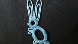 Needle Tatting Easter Bunny
