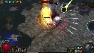Path of Exile 3.0: Another Frost Blades Shaper Kill (Now with only two deaths waowww!)