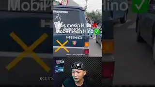 mobil mesin HiNo #shorts #telolet