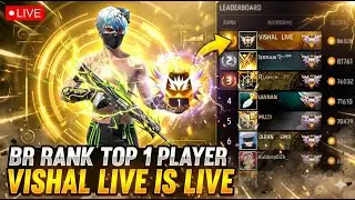 🛑 [Live Free Fire New Rank Season Rank Push Live !!🔥VISHAL LIVE ||#freefire#ff#vishalff #VISHAlLIVE