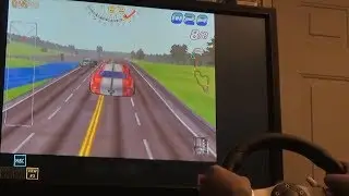San Francisco Rush: The Rock (Arcade) with 270 Degree Wheel in MAME