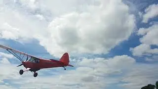 Carbon Cub,  first flight in UK