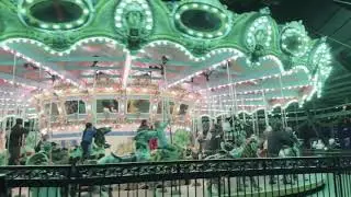 KENNYWOOD HOLIDAY LIGHTS CAROUSEL CHRISTMAS 2023