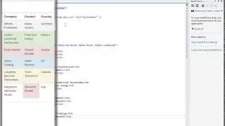 Table classes in Bootstrap