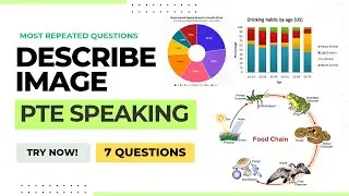 PTE Speaking Describe Image with Answers | Most Repeated Questions | Must Practice