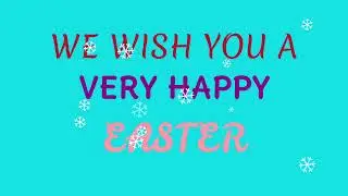 Easter wishes Animation background.