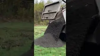 11 yard rock dump! #shorts