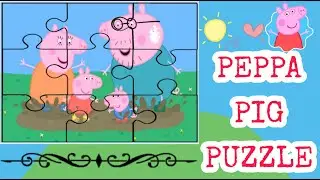 Peppa Pig Puzzles For Kids СВИНКА ПЕППА собираем Пазлы для детей
