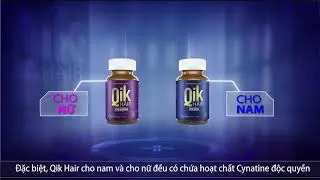 Qik Hair &ndash; Giảm Rụng, Mọc T&oacute;c Chắc Khỏe