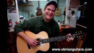 O'Brien Guitars - David Allen plays the guitar he built