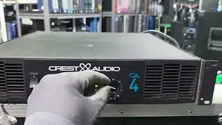 (Crest Audio)CA4 4옴 435W&times;2 파워앰프 중고 
