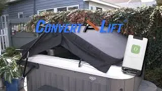 Automatic Hot Tub Cover Lifter - ConvertALift for Convenience