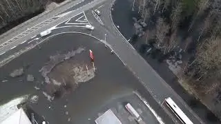 &Ouml;versv&auml;mning i Gnosj&ouml; Kommun / Hillerstorp January 2023/ Pow&oacute;dź Szwecja