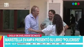 Maristella Svampa pas&oacute; por Santa Fe para presentar su libro 