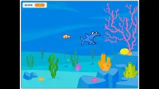 SCRATCH Finding Nemo Fish Game!!