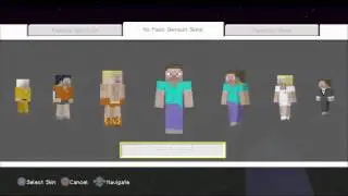Minecraft ( Wii U / PS3 / Xbox 360 ) - How to Access Skin Pack Interface Tutorial - PlayStation 3