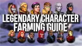 Updated Legendary Character Farming Guide (November 2021)  I Marvel Strike Force - MSF