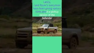 Land Rover Defender Pickup | #Shorts