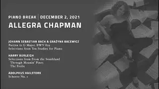 Allegra Chapman, pianist | Piano Break